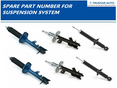 【TRUSTAR AUTO】 Spare Parts Numbers For SUSPENSION SYSTEM